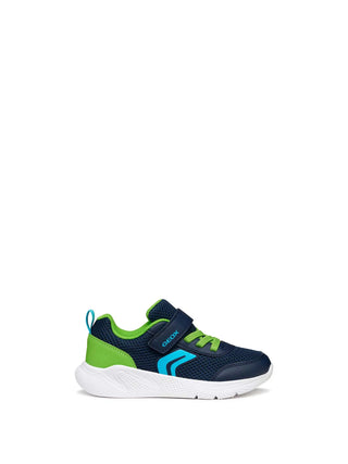 Jungen-Sneaker - GEOX Marineblau-Grün - J36GBA 01454