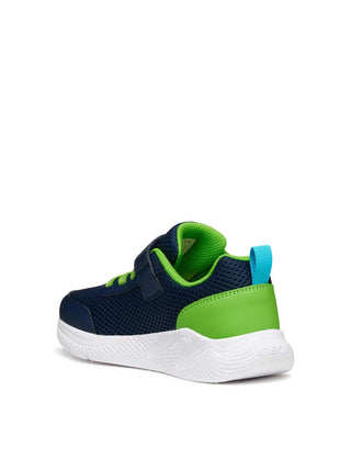 Jungen-Sneaker - GEOX Marineblau-Grün - J36GBA 01454 3