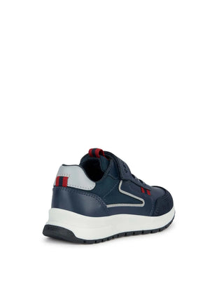 Jungen-Sneaker - GEOX Marineblau-Rot - J36GMA 054FU 4