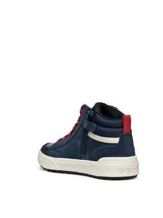 Jungen-Sneaker - GEOX Marineblau-Rot - J36HAA 022FU 3
