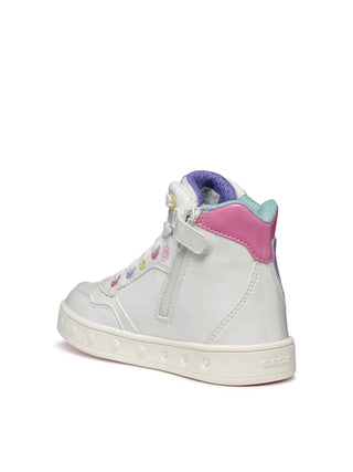 Mädchen-Sneaker - Geox Weiß-Multi - J568WD 0NFKN 4