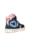 Mädchen-Sneaker - Geox Marineblau-Rosa - J568WH 0BCKN 5