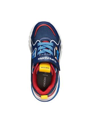 Jungen-Sneaker - GEOX Blau-Rot - J56LBD 05411 6