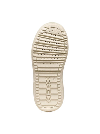 Jungen-Sneaker - Geox Elfenbeinbraun - J56LDA 05422 6