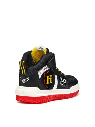 Jungen-Sneaker - GEOX Schwarz-Rot - J56MCD 054FU 5