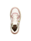 Mädchen-Sneaker - GEOX Weiß-Pink - J56NLA 000BC 5