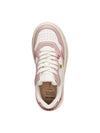 Mädchen-Sneaker - GEOX Weiß-Rosa - J56NLC 000BC 5
