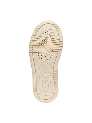 Mädchen-Sneaker - GEOX Weiß-Rosa - J56NLC 000BC 6