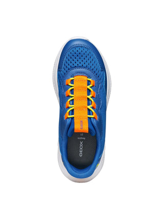Jungen-Sneaker - Geox Blau-Orange - J56NQC 01454 5