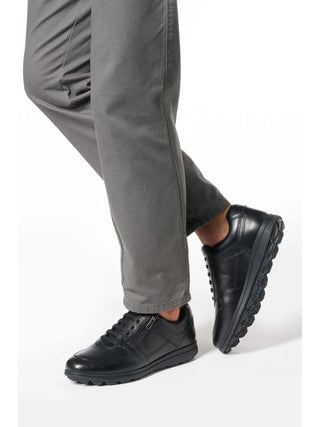 HERREN-SCHNÜRSCHUHE - GEOX SCHWARZ - U46GRA 00043 7