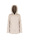 Daunenjacke für Damen - Geox Beige - W5626D T3210 1