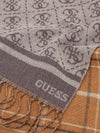 HERRENSCHAL - GUESS BEIGE - AM9432 POL03 2