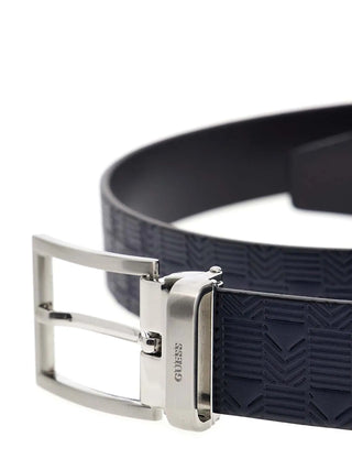 HERRENGÜRTEL - GUESS BLAU - BMBUDE P5235 3