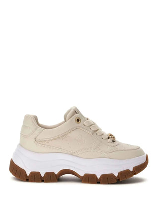 DAMEN-SNEAKER - GUESS CREAM - FLFBRT PEL12