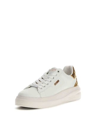 DAMEN-SNEAKER - GUESS WEISS-GOLD - FLFE10 ELE12 2