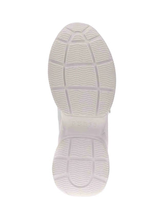 DAMEN-SNEAKER - GUESS WEISS-GOLD - FLFHNN ELE12 5