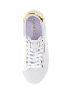 DAMEN-SNEAKER - GUESS WEISS-GOLD - FLJD12 LEA12 4