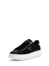 DAMEN-SNEAKER - GUESS SCHWARZ-GOLD - FLJD12 LEA12 2