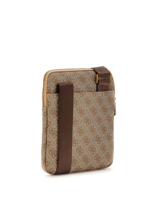 HERREN-SCHULTERTASCHE - GUESS BEIGE-BRAUN - HMEVZL P2223 2