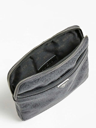 HERREN-SCHULTERTASCHE - GUESS SCHWARZ - HMEVZL P2223 3