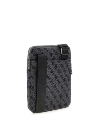 HERREN-SCHULTERTASCHE - GUESS CARBON-SCHWARZ - HMMIST P5123 2