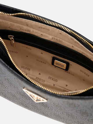 DAMEN-SCHULTERTASCHE - GUESS CARBON - HWBG96 72180 3