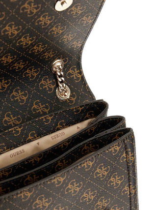 DAMEN-SCHULTERTASCHE - GUESS BRAUN - HWQG96 72210 3