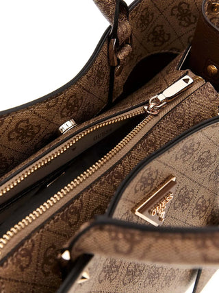 DAMENHANDTASCHEN - GUESS BRAUN - HWSG69 74060 3