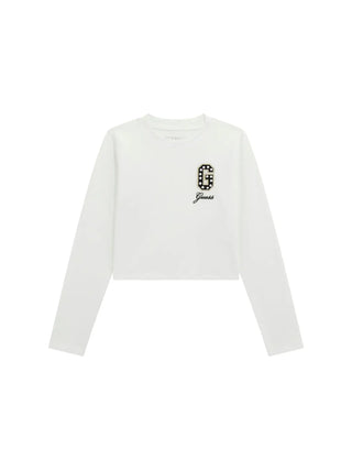 Mädchen-T-Shirt - Guess Kids Weiß - J5BI40 J1314