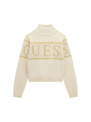 Mädchenpullover - Guess Kids Weiß - J5BR04 Z3IF0