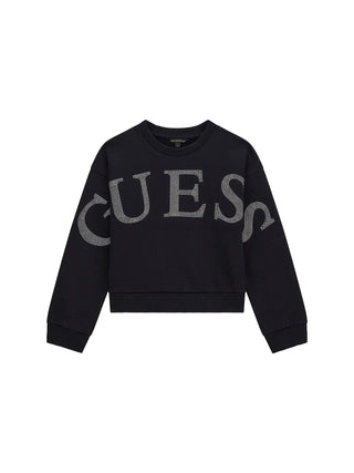 Mädchen-Sweatshirt - Guess Kids Schwarz-Mehrfarbig - J5YQ09 KAV34