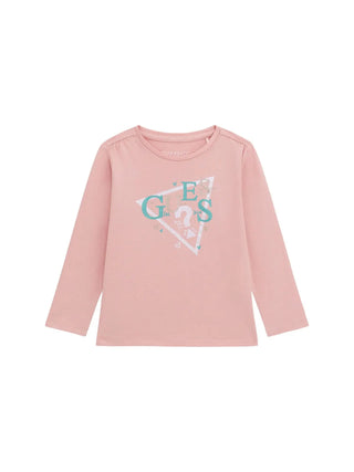 Mädchen-T-Shirt - Guess Kids Pink - K5BI13 J1314
