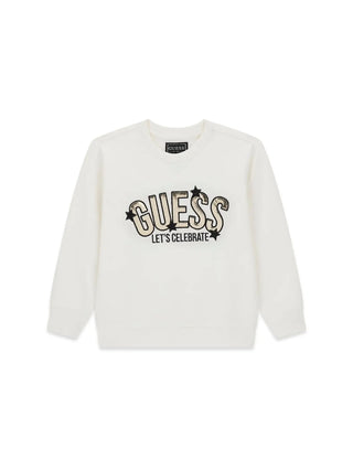 Mädchen-Sweatshirt - Guess Kids Weiß - K5BQ01 KAX74