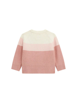Mädchenpullover - Guess Kids Weiß-Rosa - K5BR06 Z3FU0 2