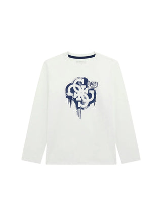 Jungen-T-Shirt - Guess Kids Weiß - L5BI01 I3Z14