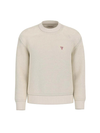 Herrenpullover - Guess Jeans Weiß - M4BR30 Z3HM1