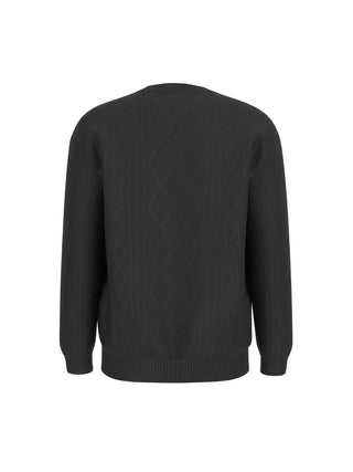 Herren-Sweatshirt - Guess Jeans Schwarz - M5BR04 Z0561 2