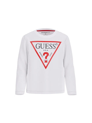 Kinder-T-Shirt - Guess Kids Weiß - N84I24 K8HM0
