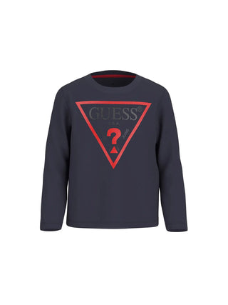 Kinder-T-Shirt - Guess Kids Blau - N84I24 K8HM0