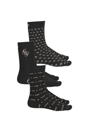 DAMENSOCKEN - GUESS UNTERWÄSCHE SCHWARZ - O4BG03 KCJ20