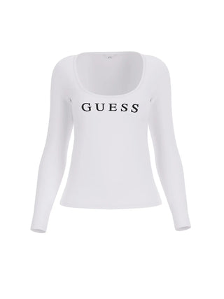 DAMEN-T-SHIRT - GUESS UNTERWÄSCHE WEISS - O5RI00 KBBU1