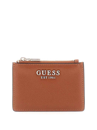 DAMEN-KARTENHALTER - GUESS COGNAC - SWBG78 98505
