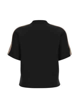 DAMEN-T-SHIRT - GUESS ATHLEISURE SCHWARZ - V3RI08 I3Z14 2