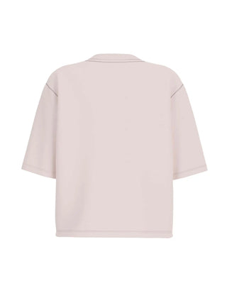 DAMEN-T-SHIRT - GUESS ATHLEISURE CREAM - V4BI21 I3Z14 2