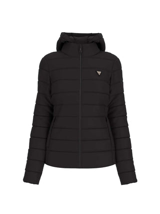 DAMENJACKE - GUESS ATHLEISURE SCHWARZ - V4YL04 WF3X0 1