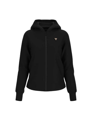 Damen-Sweatshirt - Guess Athleisure Schwarz - V4YQ06 KCAY2