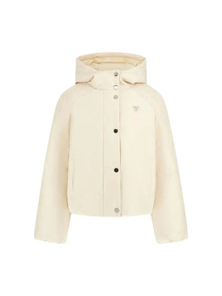 DAMENJACKE - GUESS ATHLEISURE WEISS - V5BL07 WGLW2