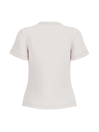DAMEN-T-SHIRT - GUESS ATHLEISURE WEISS - V5GI10 K9RM1 2
