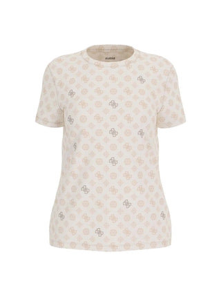 DAMEN-T-SHIRT - GUESS ATHLEISURE WEISS - V5YI04 I3Z14