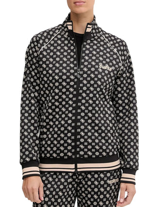 DAMEN-SWEATSHIRT - GUESS ATHLEISURE SCHWARZ - V5YQ03 KB212